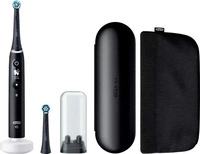 Oral-B Elektrische-Zahnb&uuml;rste iO Series 6 Luxe, Black, 5 Putzmodi, Reiseetui & 2