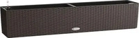Lechuza BALCONERA Cottage 100 Blumenkasten, mokka, 99 x 19 x 19cm, aus Kunststoff,