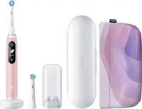 Oral-B Elektrische-Zahnb&uuml;rste iO Series 6 Luxe, Pink, 5 Putzmodi, Reiseetui & 2