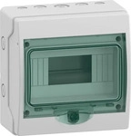 Schneider-Electric Sicherungskasten Kaedra, IP65 f&uuml;r au&szlig;en, 8 Module, 1-reihig, mit