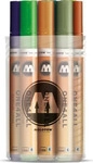 Molotow Acrylstifte One4All 227HS, Main-Kit 2, sortiert, Rundspitze 4mm, wasserfest,