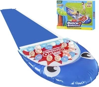 Zuru Wasserrutsche Bunch O Balloons Hai, 480 cm, mit 100 Wasserballons & Sprinkler, 1