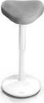 CLOUVOU Stehhilfe Nexus, Sattelsitz, Stoffbezug, anthrazit, Sitzh&ouml;he 57-82 cm