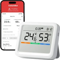 SwitchBot Thermo-Hygrometer W4900000, Meter Pro, digital, von -20 bis 80&deg;C, innen,