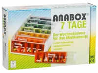 WEPA-Apothekenbedarf Tablettenbox 7 Tage, morgens, mittags, abends, nachts,...