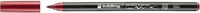 Edding Porzellanstifte 4200 Porzellanpinselstift, karmesin, Pinselspitze 1-4 mm,