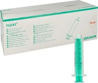 B.Braun Spritzen Injekt Solo, 10ml, 2-teilig, Luer-Ansatz, steril, Einweg, 100 St&uuml;ck