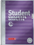 Brunnen Collegeblock Student Premium 1067144, A4, Rand rundum, 90 g/m&sup2;, 50 Blatt,