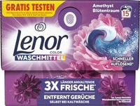 Lenor Waschmittel All-in-1 Amethyst Bl&uuml;tentraum, Pods, Colorwaschmittel, 0,311 kg,