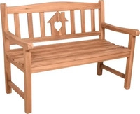 Garden-Pleasure Gartenbank HOME, 2-Sitzer, mit R&uuml;ckenlehne, wetterfest, Holz