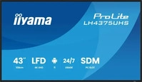 Iiyama Digital-Signage ProLite LH4375UHS-B2AG, 42,5 Zoll, 4K UHD 3840 x 2160 Pixel,