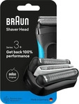 Braun Braun Scherkopf 32B Ersatzscherteil, schwarz, f&uuml;r Rasierer Series 3+ und