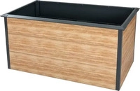 Westmann Hochbeet Primus L, aus Stahl, 150 x 75 x 77 cm, 866 Liter, anthrazit
