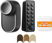 SwitchBot Smartes-T&uuml;rschloss SmartLock Ultra Keypad & Zentrale, mit WLAN, Matter,