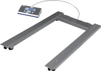 Kern Palettenwaage UIB 600K-1, Tara-Funktion, Teilung 200 g, mit Rollen,