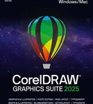 Corel Grafiksoftware DRAW Graphics Suite 2025, Windows/Mac, Box-Pack,...