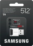 Samsung Micro-SD-Karte T9 MB-MH512TB/WW, 512GB, bis 200 MB/s, UHS-I U3, SDXC,...