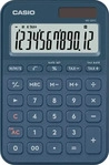 Casio Taschenrechner MS 20YC NY, mit Zeitberechnung, 12-stelliges LC-Display, Solar-