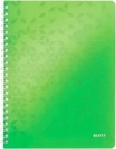Leitz Collegeblock 4638-00-54, WOW, A4, Rand rundum 80 g/m&sup2; 80 Blatt mit Kopfzeile