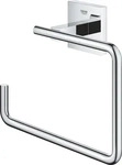 GROHE Handtuchhalter Start Cube 40975000, silber, zur Wandmontage, verchromtes