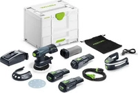 Festool Exzenterschleifer ETSC 125 3,0 I-Set, 578857, 125 mm &Oslash;, 18 V / 3 Ah, 2