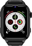 Denver Smartwatch Kinder SWGL-149B, GPS, 36 mm, EKG, Aluminium, schwarz