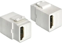 DeLock Keystone-Modul 86316, wei&szlig;, HDMI 2.0, f&uuml;r HDMI-Kabel, Kunststoff