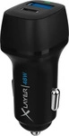 XLayer Zigarettenanz&uuml;nder-Adapter 219942, 3 A, 48 Watt, mit 1x USB-A, 1x USB-C und
