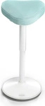 CLOUVOU Stehhilfe Nexus, Sattelsitz, Stoffbezug, mint, Sitzh&ouml;he 57-82 cm