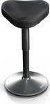 CLOUVOU Fitness-Hocker Nexus, Stoff, schwarz