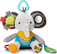 Skip-Hop Motorikspielzeug Bandana Buddies Elefant, Aktivit&auml;tsspielzeug aus Stoff, ab