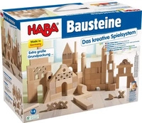 Haba Bausteine 1001077001, ab 1 Jahr, Basisbausteine natur, 102 St&uuml;ck