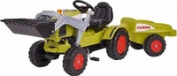 BIG Trettraktor Claas Celtis, gr&uuml;n, ab 3 Jahre, mit Kettenantrieb, Frontlader &