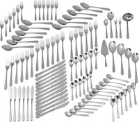 Gr&auml;we Besteck-Set Salzburg 047.0100, Edelstahl 18/0, f&uuml;r 12 Personen, silber