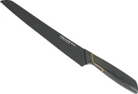 Fiskars Brotmesser Edge 1003093, 23,4 cm Edelstahlklinge mit Wellenschliff und