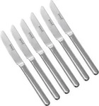 Esmeyer Tafelmesser Bettina 250-006, Wellenschliff, 21,7 cm, Edelstahl 18/10, silber