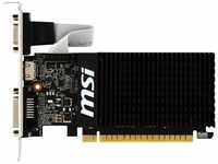 MSI Grafikkarte GeForce GT 710 V809-2000R, 2GB DDR3, PCI-Ex 2.0, Passiv-Kühlung