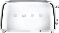 Smeg Toaster TSF02SSEU 50er Retro Style, mit 6 R&ouml;ststufen, chrom, 1500 Watt,