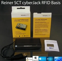 REINERSCT Chipkartenleser cyberJack RFID basis, mit USB, Sicherheitsklasse 1