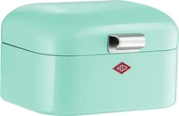 Wesco Brotkasten Mini Grandy, Stahlblech, Klappdeckel, 18 x 17 x 12cm, mint