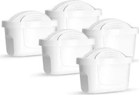 PearlCo PearlCo Filterkartusche unimax, f&uuml;r und Brita Tischwasserfilter, 5 St&uuml;ck