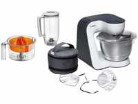 Bosch Küchenmaschine StartLine MUM50123, 800W, Patisserie-Set und Mixer, 3,9...