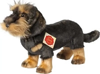 Teddy-Hermann Kuscheltier 919230, Rauhaardackel, ab 3 Jahre, 28 cm