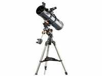 Celestron Teleskop AstroMaster 130EQ Newton, Set, Spiegelteleskop, 130/650mm,...