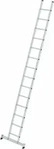 MUNK Anlegeleiter 10314, extrabreit, L&auml;nge 4,15m, aus Aluminium mit nivello-Traverse