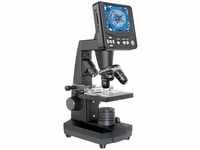 Bresser Mikroskop LCD Schülermikroskop, digital, 30x-1125x Vergrößerung, mit...