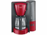 Bosch Kaffeemaschine ComfortLine, TKA6A044, bis 15 Tassen, 1,2 Liter, rot, mit