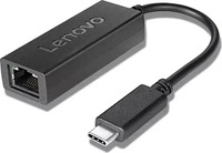 Lenovo USB-Adapter ThinkPad Ethernet, 4X90S91831, RJ45 Buchse auf USB-C Stecker, USB