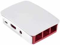 Raspberry SBC-Gehäuse Pi 2, Pi 3 Case, Kunststoff, rot / weiß