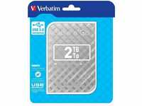 Verbatim Festplatte Store n Go Portable 53198, 2,5 Zoll, extern, USB 3.0, 2TB,...